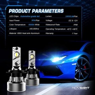 Novsight N55 9005/Hb3 9006/Hb4 9007 9012 H1 H3 H4 H7 H11 H13 LED Car Headlight Bulb 90W 18000