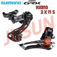 SHIMANO ULTEGRA GRX RX810 2×11 Speed FD-RX810 RD-RX810 Mechanical Front Rear Derailleus Set For Road
