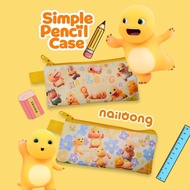 Cute Yellow Dino Nailong Kids Pencil Case | Kindergarten and Elementary School Character Pencil Case
