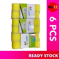 Pencuci Pinggan Sponge (6PCS) Gamble Magic Sponge Wiper Artifact Dishwashing Magic Sponge Scrubbing 