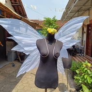 SHOOT PHOTO COSTUME PARTY COSTUME CARNIVAL COSTUME FAIRY WINGS FAIRY WINGS PREMIUM ORGANZA FABRIC MA
