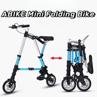 Folding Mini Bike Solid Wheel Super Light Men and Women Adult Fiess Portable Small Bike