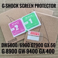 [GSHOCK PART]FIT CASIO G-SHOCK TPU SCREEN PROTECTER. DW6900 DW5600 ga110 gw9400 sparepart