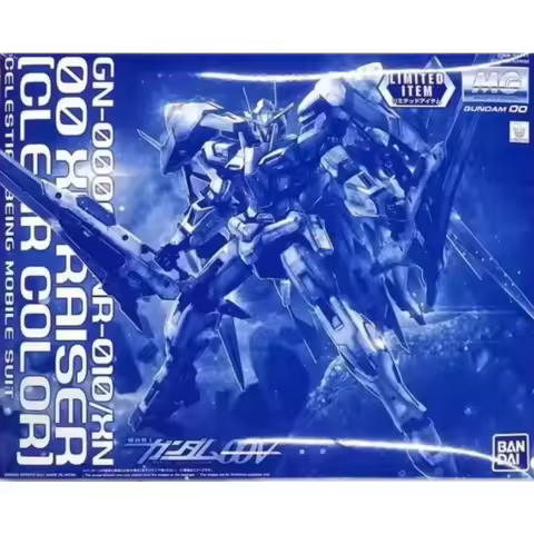 Bandai MG 1/100 Gundam 00 & SEED Multi SKU Pack 00 XN Raiser Clear & Standard Lightning Strike Flexi