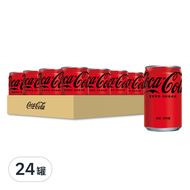 Coca-Cola 可口可樂 ZERO SUGAR 迷你罐 無糖  200ml  24罐