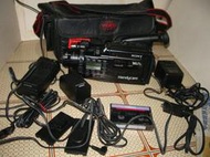 SONY Video 8 Handycam 8 NTSC CCD-F500整組攝影機DK-80 AC-V30充電器電源線
