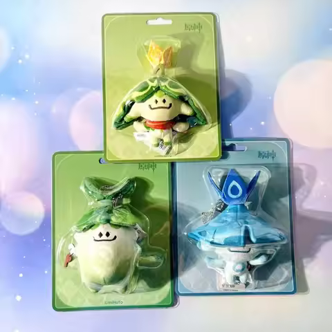 Official Genuine Genshin Impact Aranara Series Role Plush Dolls Decoration 13cm Pendant Birthday Gif