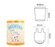 🇸🇬 100pcs Disposable Garbage Bag Roll With Handle | Thick Home Household Kitchen Bedroom Bathroom To