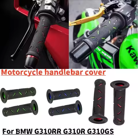 Motorcycle Rubber Handlebar Grips Non-slip Motorbike Modification Parts Handles for BMW G 310 RR R G