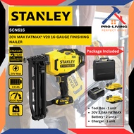 STANLEY SCN616 20V MAX FATMAX® V20 Mesin Memaku / 20V MAX FATMAX® V20 16-GAUGE FINISHING NAILER 打钉机 