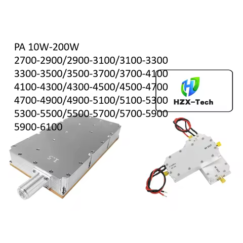 10-200W Power amp module customize 2700-2900M 2900-3100M 3100-3300M 3300-3500M 3500-3700M 3700-3900M