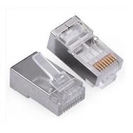 RJ45 CAT 6 IRON CONNECTOR RJ 45 CAT6 METAL IRON LAN CONNECTOR