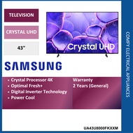 SAMSUNG Crystal UHD 4K SMART TV UA43U8000FKXXM