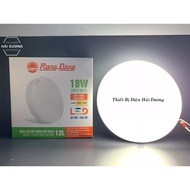 Aurora Square - Round LED ceiling light 18w 22w Rang Dong -