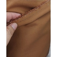Canvas fabric for tote bags, Brown, 1m [1mx1.5m]