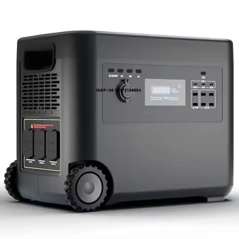 2.5Kw 3Kw 4.2Kw 5Kw LiFePO4 Portable Power Station Solar Generator From USA Stock for Electric Skate