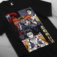 Gyomei Gyomei Himejima Demon Slayer Cotton T-shirts Anime Printed Unisex Men Women Tees All Sizes