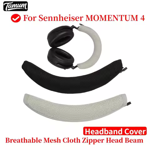 Comfortable Headband Cushion Replacement For Sennheiser MOMENTUM 4 Headphones Head Beam Sleeve Cover