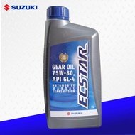 Suzuki Genuine Ecstar Manual Transmission Gear Oil 1 Liter 75W-80 GL4