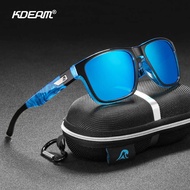 K D E AM Real Film Polarized Sunglasses Unisex Driving Ink Outdoor Square Eye 1 0 9