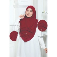 SARUNG AZIZA KAIN HEAVY CHIFFON IRONLESS 3LEAYER NEW COLLETION