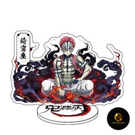 Demon Slayer Akaza Giyuutarou Hashibira Inosuke Keychain Backpack Bag Decoration Accessory