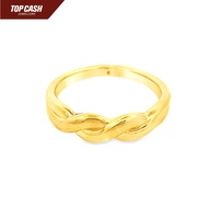 Top Cash Jewellery 999 Gold Knotted Ring