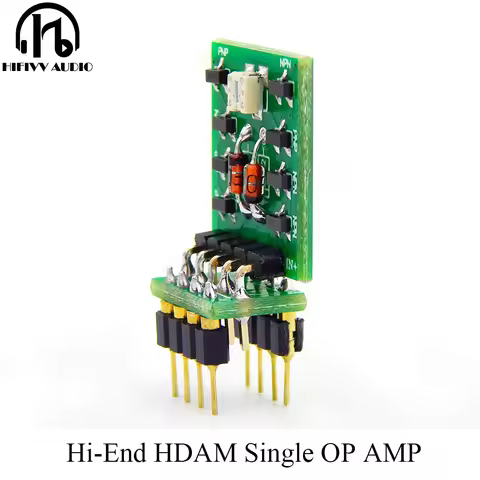 Low Noise Precision Fully Discrete HDAM Single Channel OP AMP HiFi Audio Amplifiers Preamplifier Rep