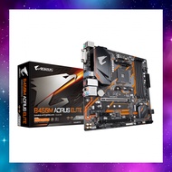 MAINBOARD (เมนบอร์ด) AM4 GIGABYTE B450M AORUS ELITE RYZEN ใช้งานปกติ ประกัน12/2024