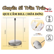 14cm stainless steel bill stick used to fix goods bills used in the mixing counter, no rust