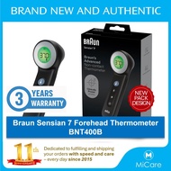 [SG STOCK] Brand New and Authentic BRAUN Sensian 7 Forehead Thermometer BNT400B (Black Edition)
