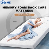 DreaMe 2/3/4 inch Memory foam mattress back care latex matress foam bed Deep Sleeper With mattress c