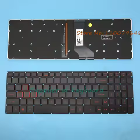 Russian/English/Spanish Keyboard For Acer Nitro 5 AN515-51 AN515-52 AN515-53 AN515-31 AN515-41 AN515