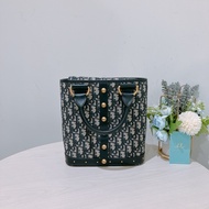 TK1901 CHRISTIAN DIOR 迪奧經典提花紋水桶型兩用包包OBIQUE STUDDED DIORAVENUE TOP HANDLE CROSSBODY BAG