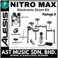 Alesis Nitro Max Electronic Drum Kit – Package B