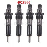 4PCS 4928990 New Diesel Fuel Injector Fit For 1994-1998 Dodge 5.9L Cummins 40-60 HP 4BT ENGINE KDAL5