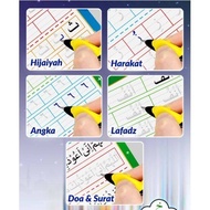 3pcs Buku Ajaib Belajar Menulis Huruf Angka Hijaiyah/Arabic Magic Book