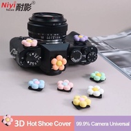 3D Hot Shoe Cover Soft Silicone Universal Flash Protector Cold Shoe Cap for Sony ZV1 ZVE10 Canon G7X