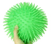 Solid Color Jumbo 9" Puffer Ball - Sensory Fidget and Stress Balls - OT Autism SPD (Random Color)