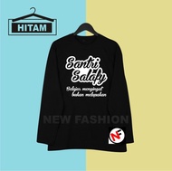 COD- KAOS SANTRI LENGAN PANJANG - S.SALAFI BELAJAR MENGINGAT BUKAN MELUPAKAN /KAOS SANTRI /KAOS MUSL