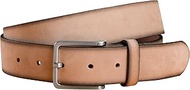 Fenix Men's Belt, Adjustable Leather Belt Celebrate Size 85 cm to 115 cm, Leather Belt Men with Buck