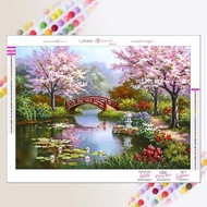 5d Diy Diamond Painting Landscape Art Illustration Full Diamond Mosaic Embroidery Cross Stitch Kits 