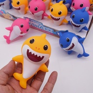 Baby Shark toy bath baby beach swimming play water for kids mini baby doll Silicone toys babyshark figurine dolls squeeze call viny