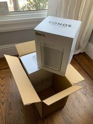 最新二代黑白2色,可刷卡分期+免運費※台北快貨※全新Sonos One 2 SL無線串流 智慧喇叭 (無Alexa聲控)