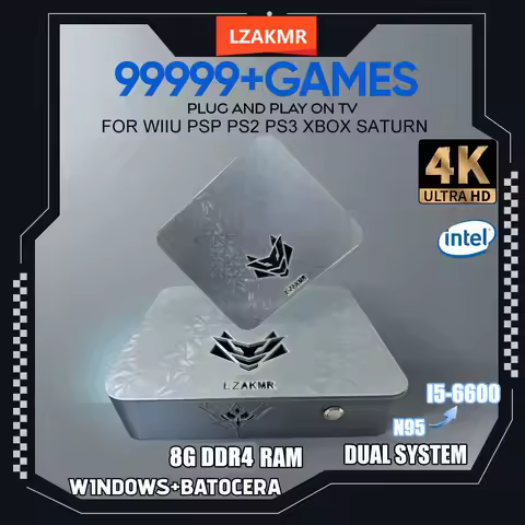 New Upgrade CPU I5-6600 AK1 Pro Dual System features Windows 11, a 2TB storage, and over 99,999 game