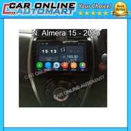 NISSAN ALMERA 15-2020 BIG SCREEN ANDROID 12 MEDIA PLAYER WITH CASING &amp; OEM PLUG &amp; PLAY SOCKET