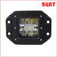 ไฟสปอตไลท์ตัดหมอกไฟหน้ารถไฟ Led ทำงาน12V 24Vสปอตไลท์ไฟหน้ารถมอเตอร์ไซค์แบบ Led ตัดหมอกสำหรับ4x 4ทางว