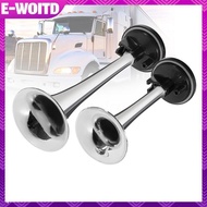 E-WOITD 2PCS  Air Horn Dual et Air Pump Air Horn  Car Tru Train Boat E-WOITD