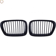 Black Front Kidney Grille For BMW E39 For 5 Series For 528i 525i 540i  1999-2003