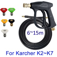 Hose 4 F9 High High Pressure Water Washer Nozzles Para Sa Ker K2-K7 Car Cleaning Quick Connector